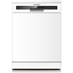 Masina de spalat vase HEINNER HDW-FSM60714AWD+++, 12 seturi, 6 programe, Clasa E, 60 cm, Alb