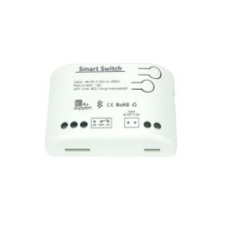 SmartWise 5V-32V Wi-Fi + Bluetooth 1-gang smart relay switch, NO/NC, dry contact, momentary switch, eWeLink compatible