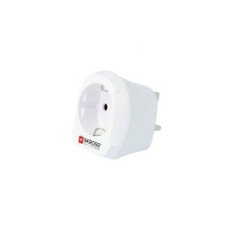 Adaptor Priza SKross 1.500230-E EU - UK Alb