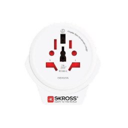 Adaptor Priza SKross Universal 1.500267 World la-UK USB Alb