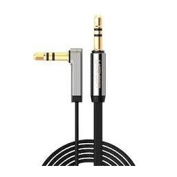 Cablu audio Goobay 3.5mm - 3.5mm 90grade Contacte Aurite 0.5m