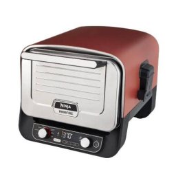 Cuptor Electric de Exterior NINJA Woodfire Outdoor Oven OO101EU cu Afumator si Grill 2400W Rosu/Argintiu