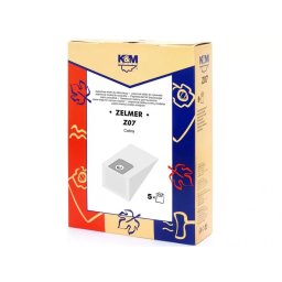 Set Saci Hartie K&M pentru Aspirator Zelmer 2000 5 Bucati