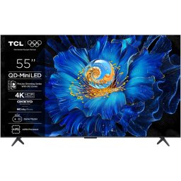 Televizor TCL Smart Mini LED 55C6KS 139cm 55inch Ultra HD 4K Google TV Black