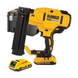DeWalt - DCN680D2 - Pistol de batut cuie cu 2 acumulatori, Li-Ion, 18 V, 2 Ah, cuie pentru lemn, valiza speciala