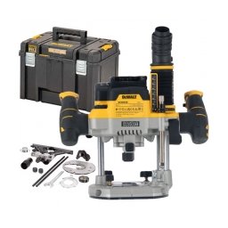 DeWalt - DCW620NT - Masina de frezat fara acumulatori si incarcator, Li-Ion, 18 V, - Ah, 8, 12 mm, valiza speciala