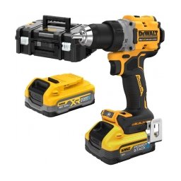 DeWalt - DCD800S2T - Masina de gaurit si insurubat cu 2 acumulatori si incarcator, Li-Ion, 18 V, 3.5 Ah, 90 Nm, valiza speciala