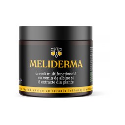 Crema multifunctionala cu venin de albine, laptisor de matca, polen, propolis si 14 extracte din plante 50gr MELIDERMA
