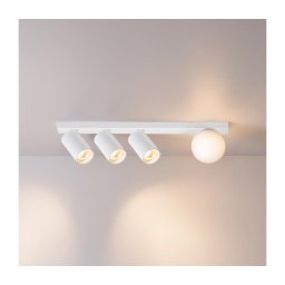 Brilagi - Lampă spot SELE BALL 3xGU10/30W/230V + 1xG9/10W alb