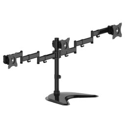 Stand pentru 3 monitoare de masa Multibrackets 15 - 27 inch Black
