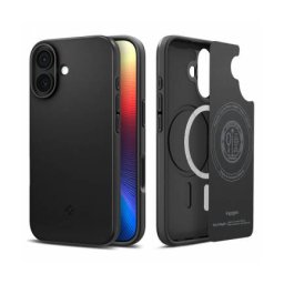Husa MagSafe Spigen Thin Fit pentru Apple iPhone 17 Neagra