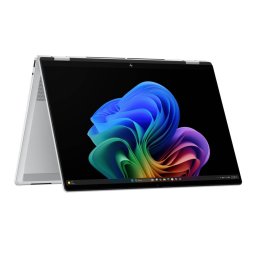 Laptop HP OmniBook X Flip 16-as0003nw Intel Core Ultra 7 258V 16inch 3K Touch OLED32GB 1TB Windows 11 Home Glacier Silver