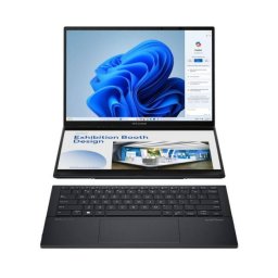 Laptop ASUS ZenBook Duo OLED UX8406CA-QL121W Intel Core Ultra 7 255H 14inch Touch 32GB 1TB Windows 11 Home Negru