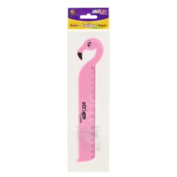 Rigla Strigo plastic Flamingo, 15 cm