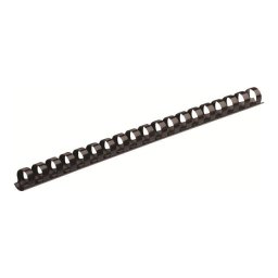 Binding comb 5346108, 10mm, 100 pcs, negru