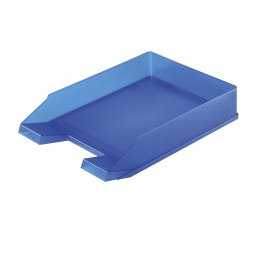 Accesorii birotica Herlitz storage basket A4-C4 classic - royal blue translucent