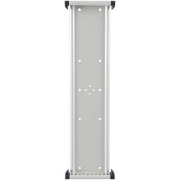 Display metalic pentru perete (suport pentru 10 buzunare A4, cu rama metalica), TARIFOLD - gri