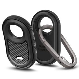 Tracker Husă SPIGEN Rugged Armor Samsung, robusta, Matte, Protectie dispozitiv pentru Galaxy SmartTag2 – Negru
