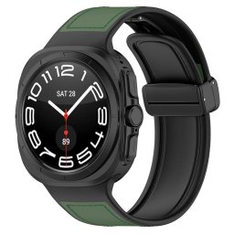 Curea pentru Samsung Galaxy Watch Ultra 47mm - Techsuit Watchband (W056) - Green