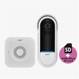 Sonerie Inteligenta OVD-01-EU, Wireless, 5MP, Alb