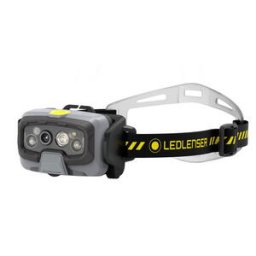 headlamp HF8R Work (gray/yellow)