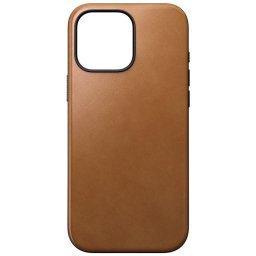 Husa Nomad Modern Leather case, english Tan-C - iPhone 16 Pro Max