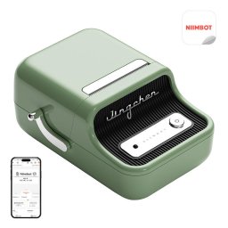 Imprimanta etichete Portable label printer Niimbot B21 Pro (green)