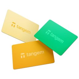 Portofel hardware crypto Tangem Wallet, set 3 carduri, design Sun Drop