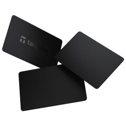Portofel hardware crypto Tangem Wallet, set 3 carduri, design Stealth