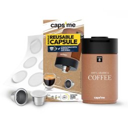 Set capsule cafea CAPSME Minimalist Pack compatibil Nespresso, design elegant, fara cafea inclusa