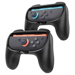 Grip Spigen Joy-Con NS100 pentru Nintendo Switch 2, culoare negru