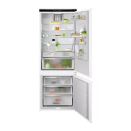 Aparate Frigorifice Combina frigorifica incorporabila Electrolux ENP7TD75S, 407 l, Clasa E, No Frost, H 202 cm, 70 cm, Inox