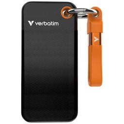 SSD Extern 256 GB USB 3.2 Gen 2 "32418" - Citire 1000 MB/s, Scriere 1000 MB/s, 10 Gbps, Portocaliu/Negru