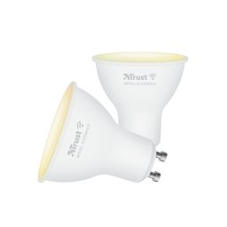 Bec Trust Smart WiFi, LED SPOT GU10 CCT luminozitate 345 lm, clasa energetica A+