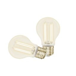 Pachet 2 becuri Trust LED filament WiFi, E27luminozitate 470 lm, clasa energetica A+