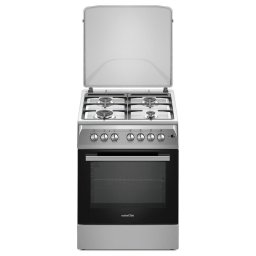 Aragaz NobeLTek Cooking NLT 6604IX/FE1 Aragaz Mixt, 60 cm, 4 arz., Silver