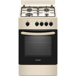 Aragaz NobeLTek Cooking NLT 5551B/G1 Aragaz Gaz, 50 cm, 4 arzatoare, Bej