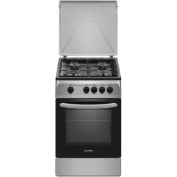 Aragaz NobeLTek Cooking NLT 5551S/G1 Aragaz Gaz, 50 cm, 4 arzatoare, Silver