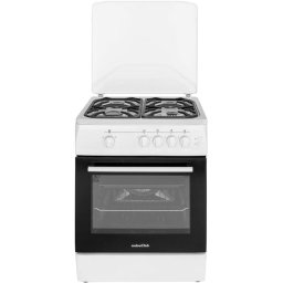 Aragaz NobeLTek Cooking NLT 6603A/G1 Aragaz Gaz, 60 cm, 4 arzatoare, Alb