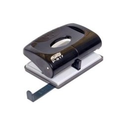 Perforator negru din plastic 2 perforatii 20 coli Noki Perforator plastic Noki P817 20 coli negru