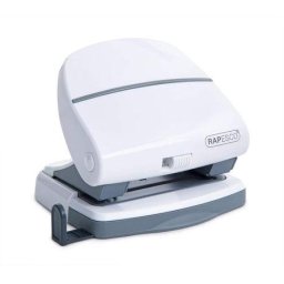 Perforator hartie 2 perforatii 30 coli plastic Alb Rapesco series 5008 Perforator plastic Rapesco P30 alb