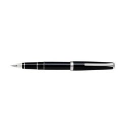 Stilouri Stilou Falcon Pilot varf gros penita aur alb corp negru Stilou Falcon Negru Vf Gros Aur Alb Pilot