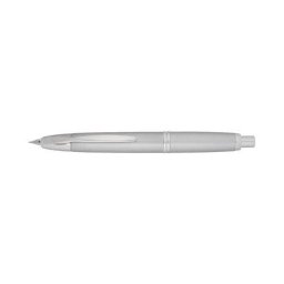 Stilouri Stilou Capless Rhodium Pilot varf mediu penita aur alb corp argintiu Stilou Capless Rhodium argintiu varf mediu aur alb Pilot