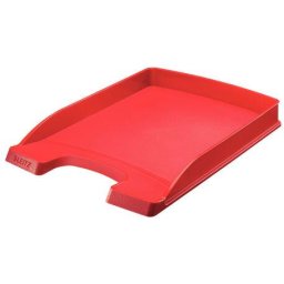 Accesorii birotica Tavita de birou rosie polistiren A4 Leitz Slim