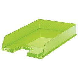 Accesorii birotica Tavita de birou polistiren A4 Esselte verde transparent