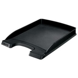 Accesorii birotica Tavita de birou neagra polistiren A4 Leitz Slim