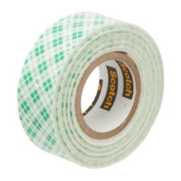 Accesorii birotica Banda dublu adeziva alba 19mm x 1.5m 1 rola/pachet