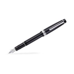Stilouri Stilou Justus 95 Pilot negru rhodiu varf mediu