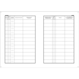 Registru intrare-iesire A4 coperta carton subtire