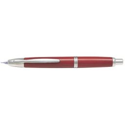 Stilouri Stilou Capless Rhodium Pilot varf mediu corp rosu Stilou Pilot Capless Rhodium varf mediu rosu